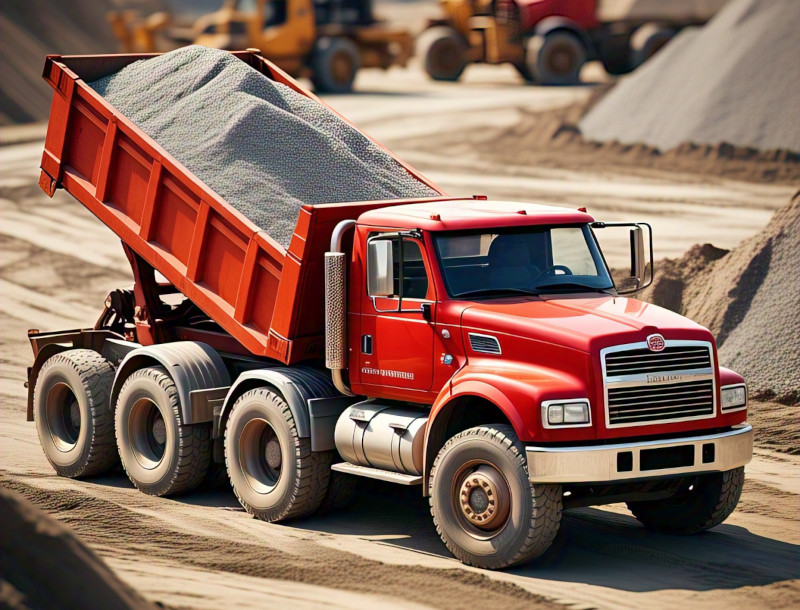 Detalle del sistema de descarga trasero del Bi Vuelco en acción